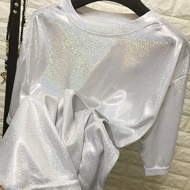 women's fashion loose casual top Blouses