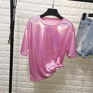 women's fashion loose casual top Blouses
