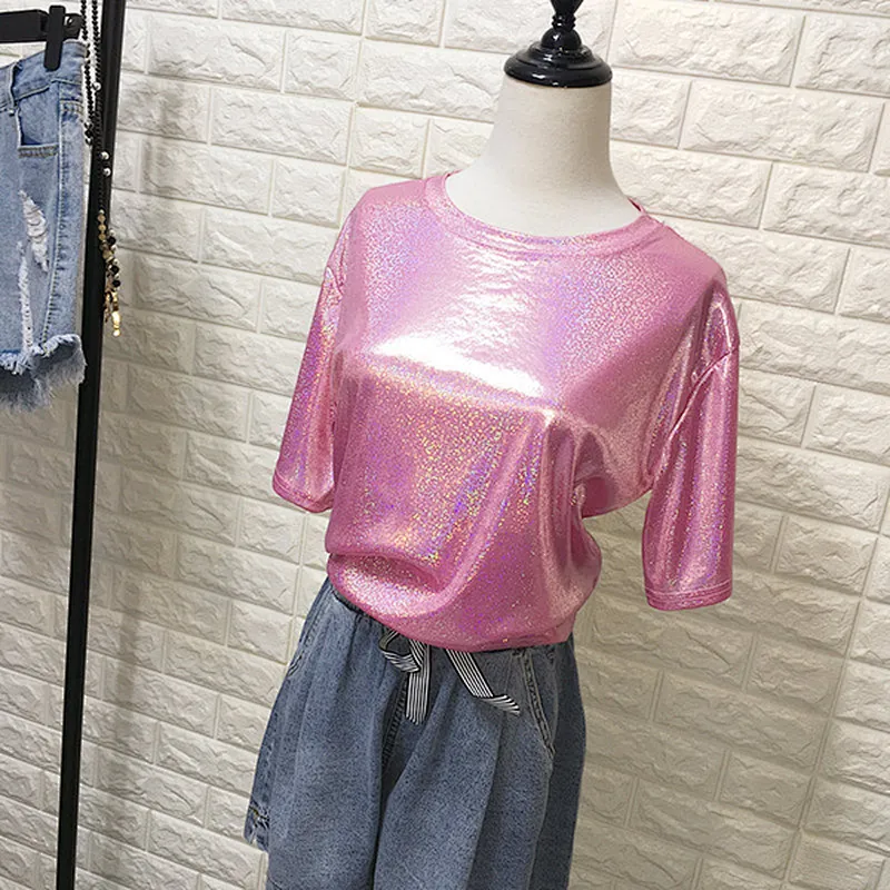 women's fashion loose casual top Blouses