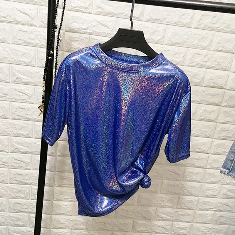 women's fashion loose casual top Blouses