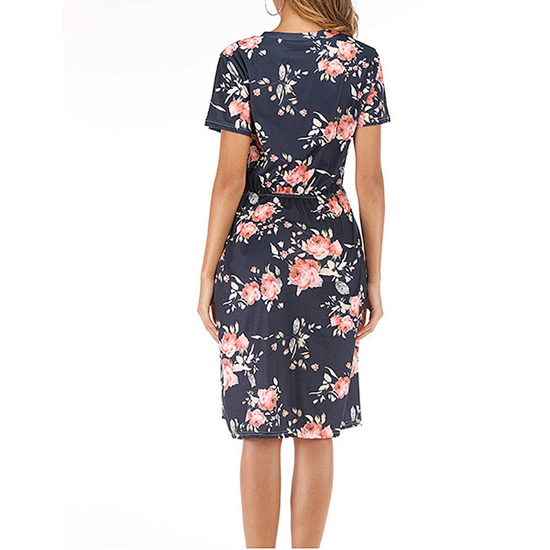women's fashion casual printed dress