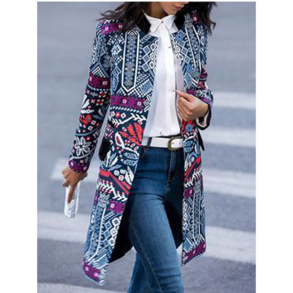 women's fashion casual long cape coat
