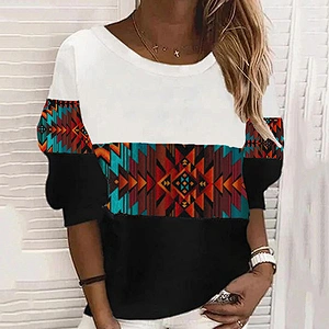 Fashion Casual Simple Printed Women's T-Shirt