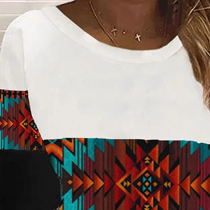 Fashion Casual Simple Printed Women's T-Shirt