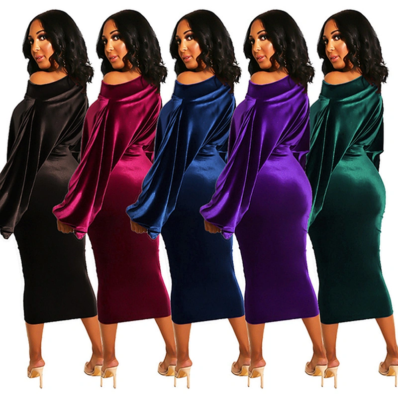 women's fashion casual printed dress