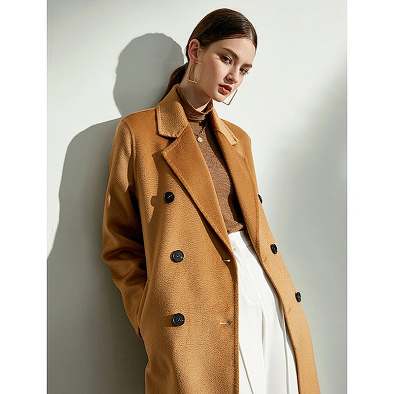 women's fashion casual long cape coat