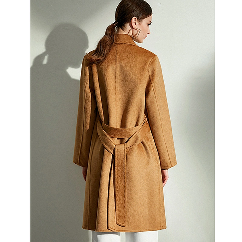 women's fashion casual long cape coat