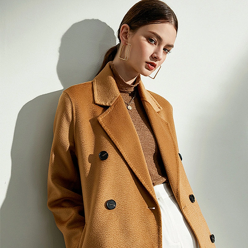 women's fashion casual long cape coat
