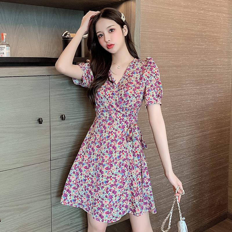 women's fashion casual printed dress