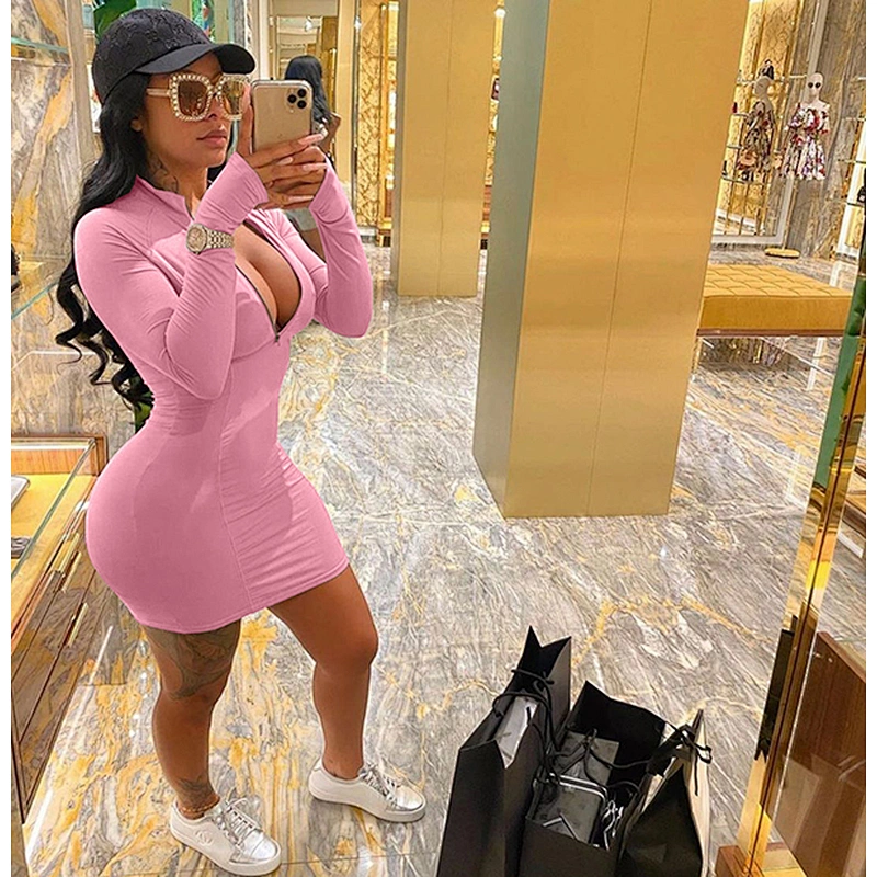 women's fashion casual printed dress
