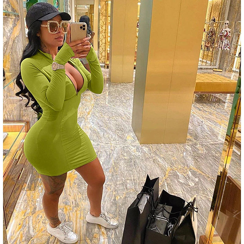 women's fashion casual printed dress