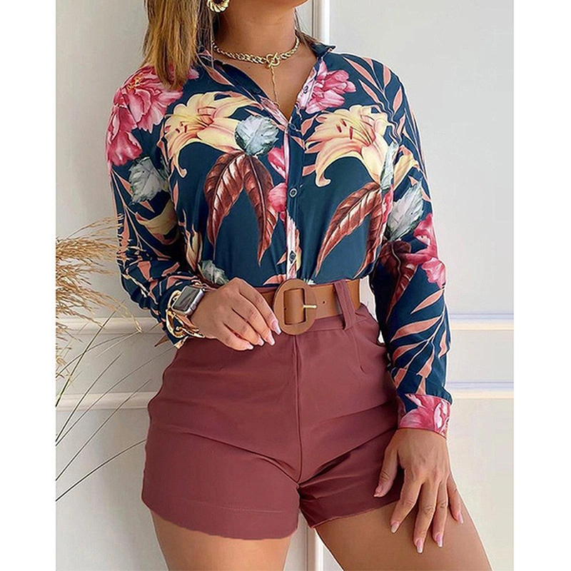 women's fashion loose casual top Blouses