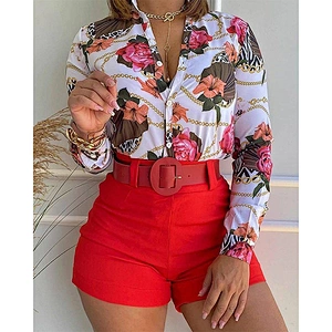 women's fashion loose casual top Blouses