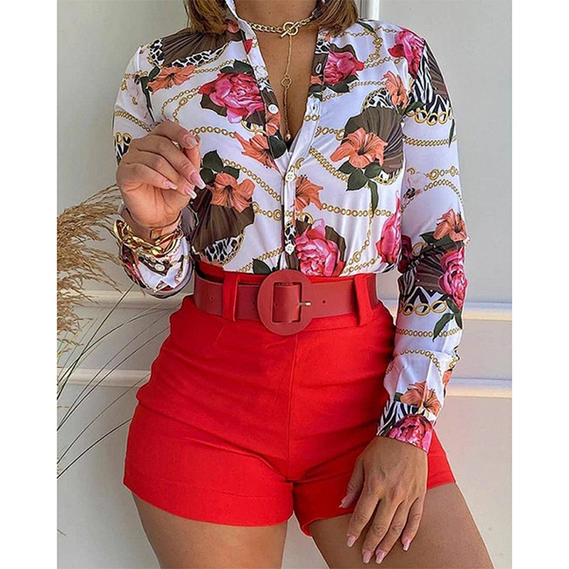 women's fashion loose casual top Blouses