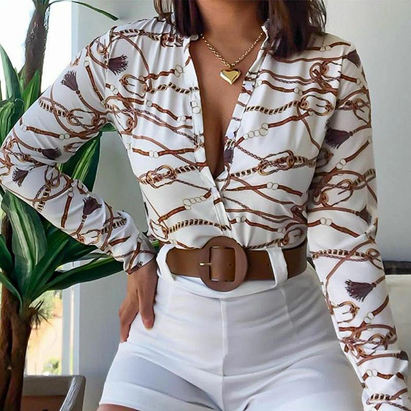 women's fashion loose casual top Blouses