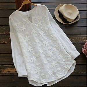 women's fashion loose casual top Blouses