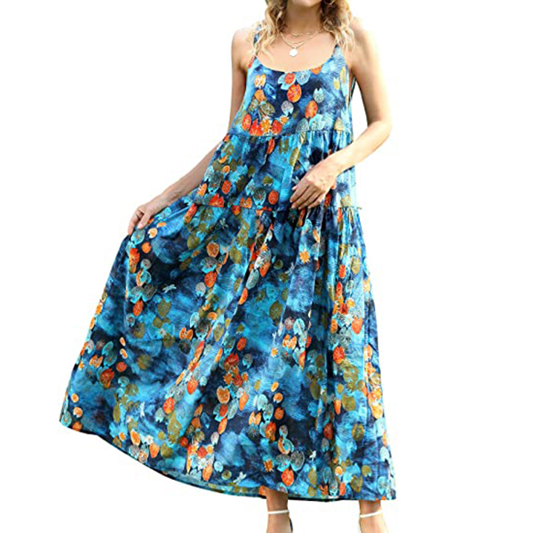 women's fashion casual printed dress