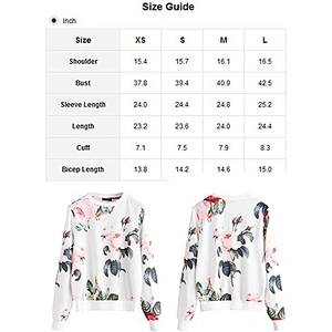 women's casual pullover printed pattern sweatshirt
