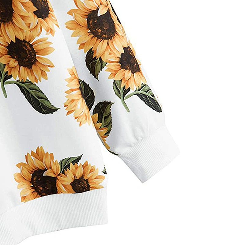 women's casual pullover printed pattern sweatshirt