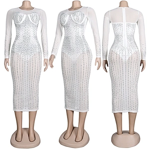 women's fashion casual printed dress