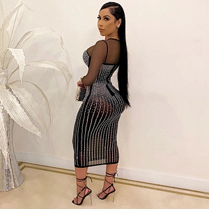 women's fashion casual printed dress