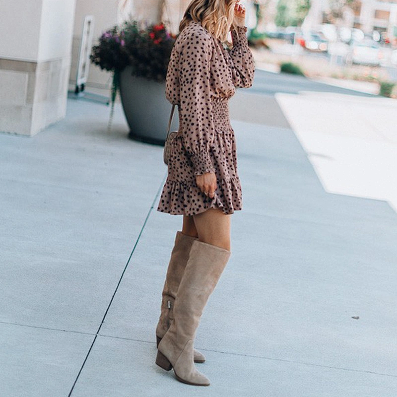 women's fashion casual printed dress