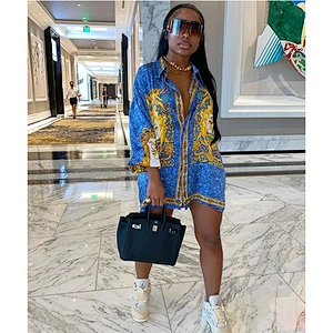 women's fashion loose casual top Blouses