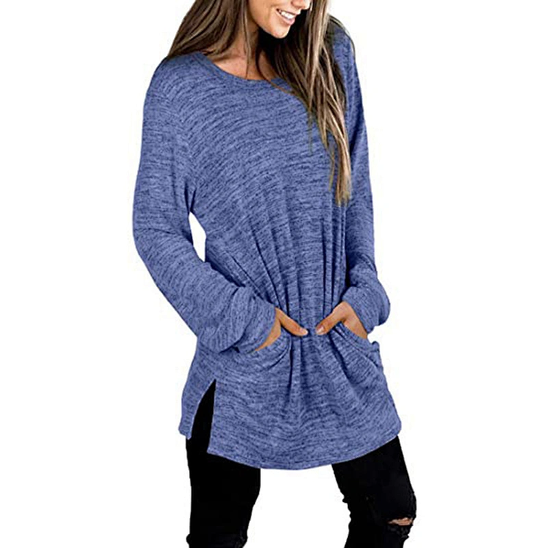 women's casual pullover printed pattern sweatshirt