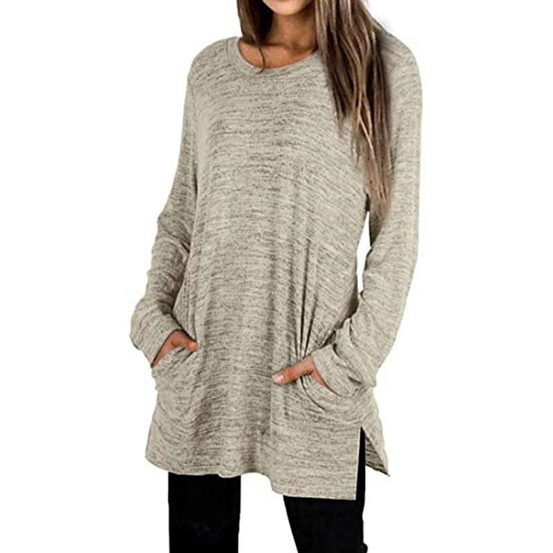 women's casual pullover printed pattern sweatshirt