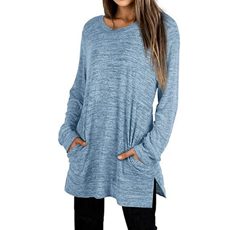 women's casual pullover printed pattern sweatshirt