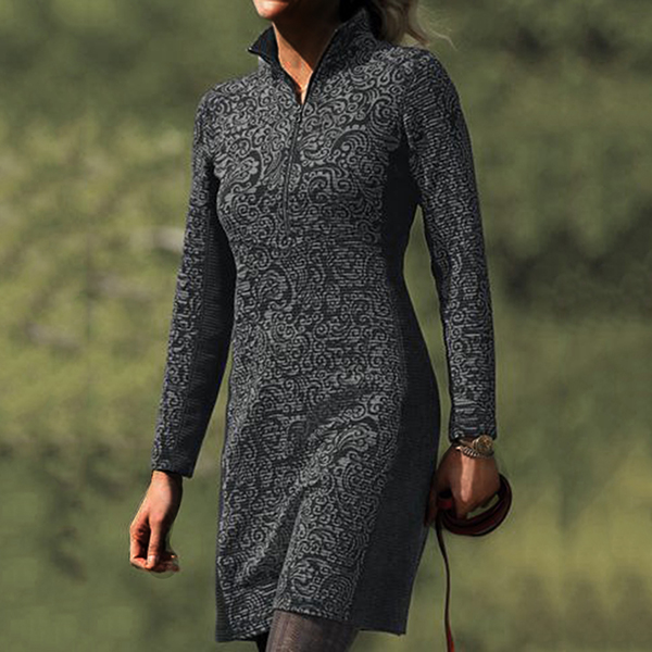 women's fashion casual printed dress