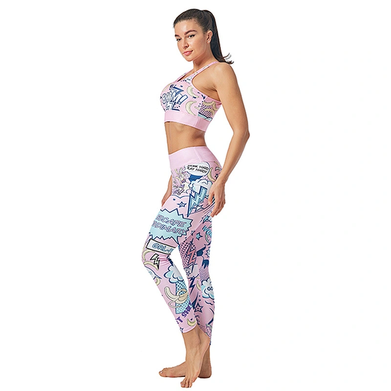 Women's Fashion Simple High Elasticity Jogging Yoga Sportswear