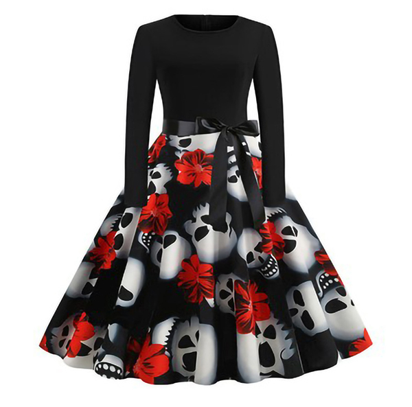 women's fashion casual printed dress