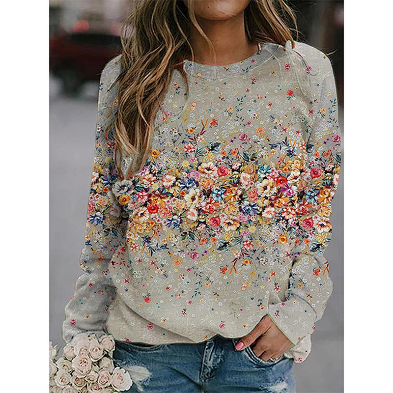 Fashion Casual Simple Printed Women's T-Shirt