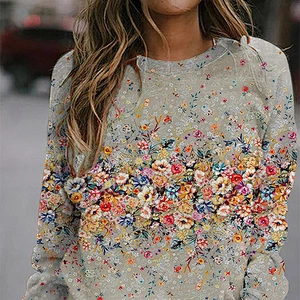 Fashion Casual Simple Printed Women's T-Shirt