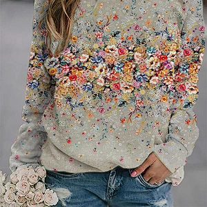 Fashion Casual Simple Printed Women's T-Shirt