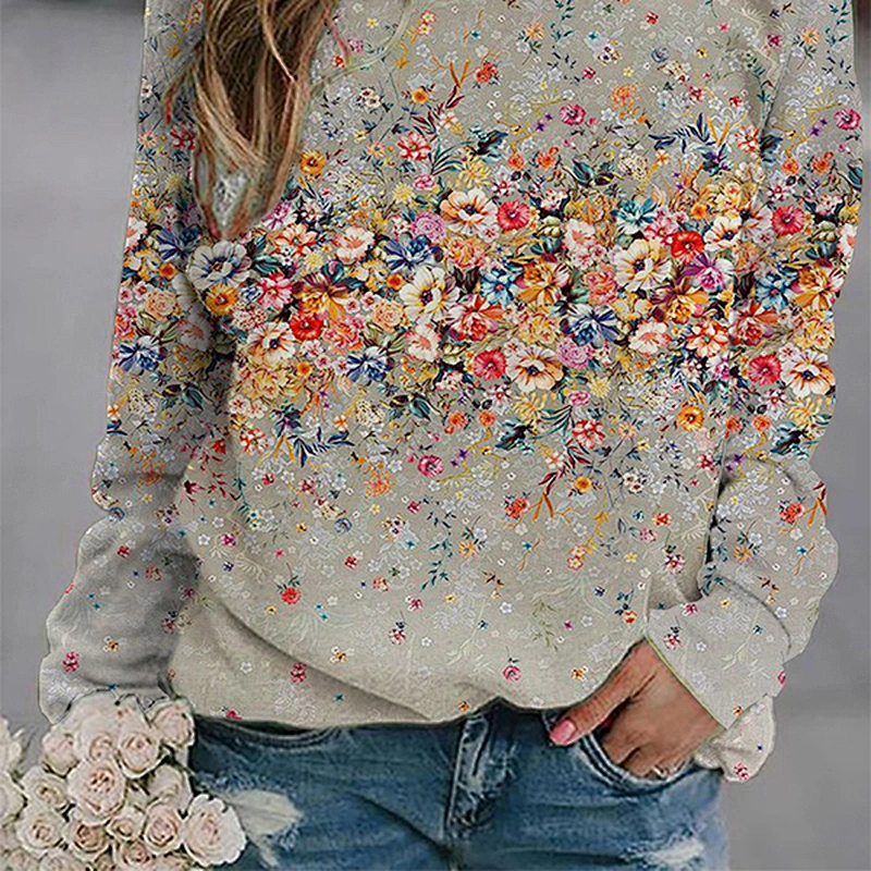 Fashion Casual Simple Printed Women's T-Shirt