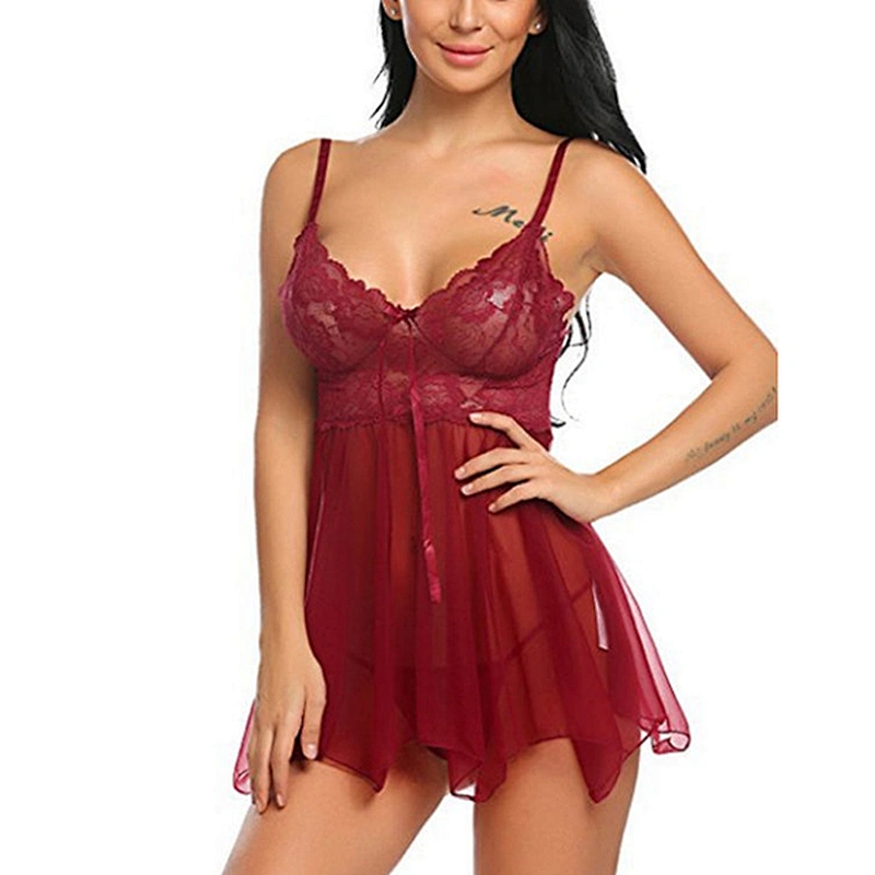 women's casual lace embroidery sexy lingerie