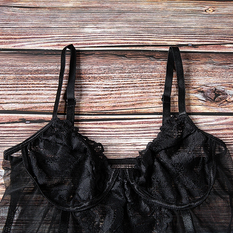 women's casual lace embroidery sexy lingerie