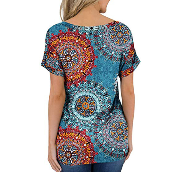 Fashion Casual Simple Printed Women's T-Shirt