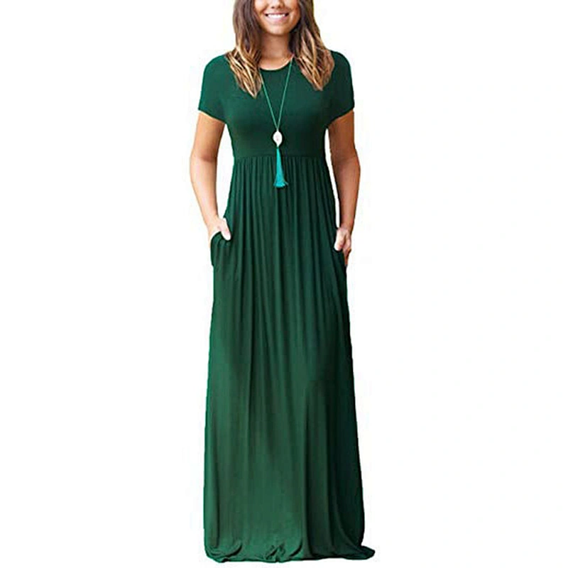 women's fashion casual printed dress