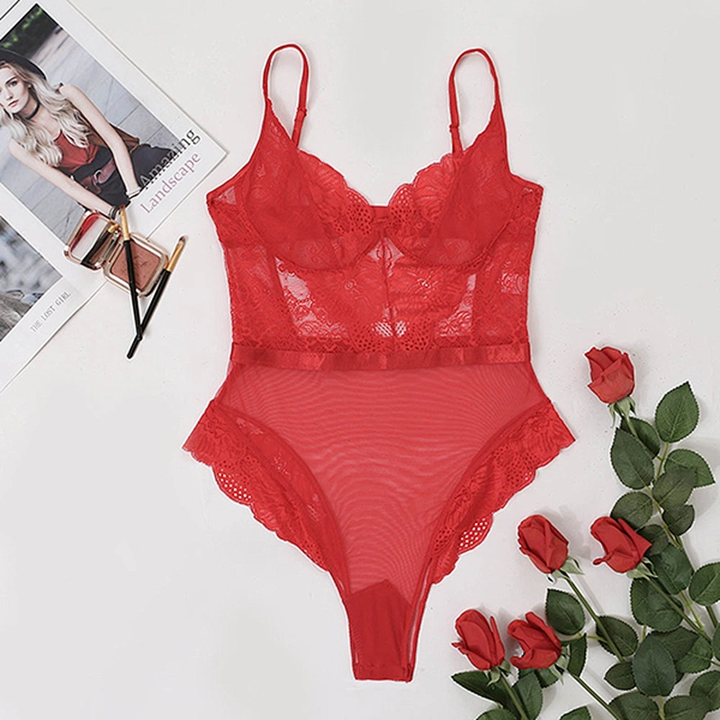 women's casual lace embroidery sexy lingerie