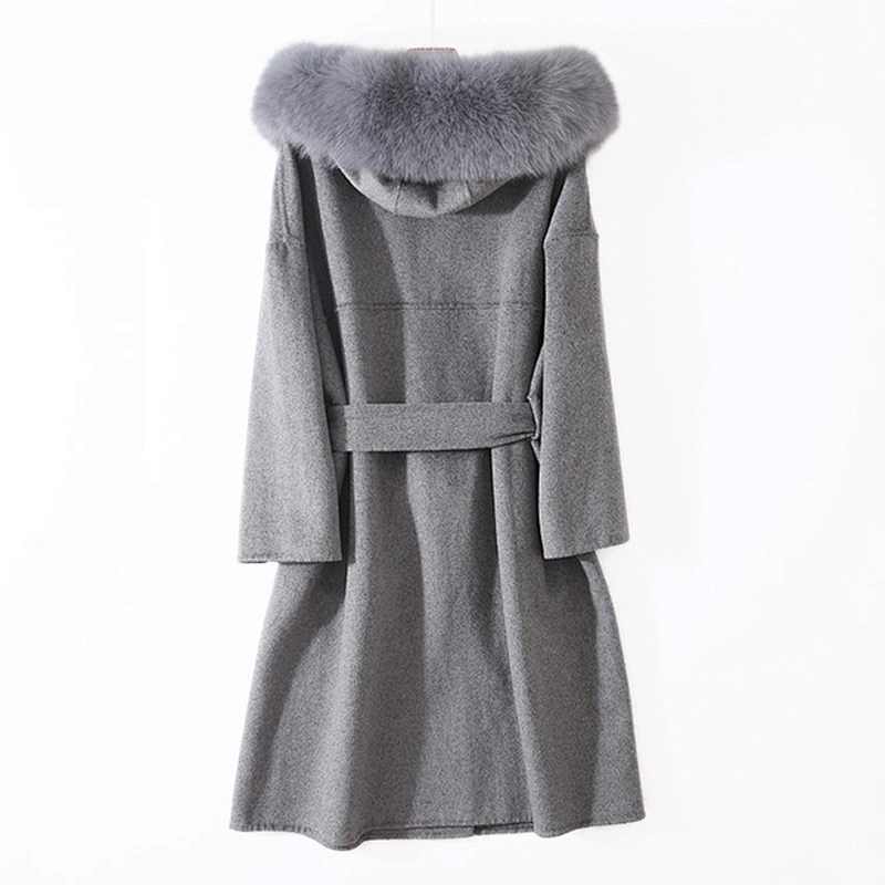 women's fashion casual long cape coat