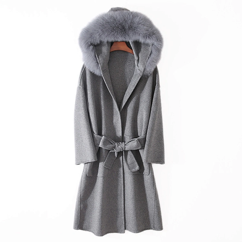 women's fashion casual long cape coat