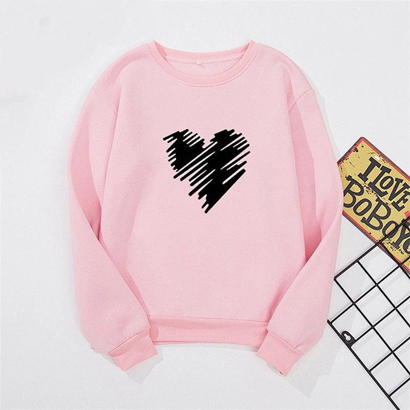 women's casual pullover printed pattern sweatshirt