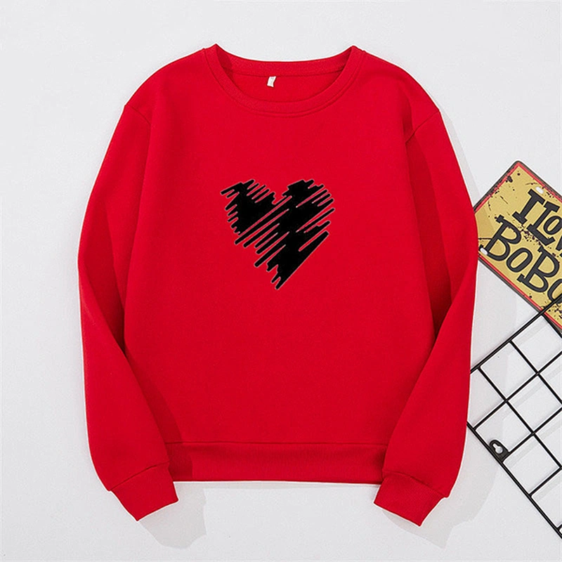 women's casual pullover printed pattern sweatshirt