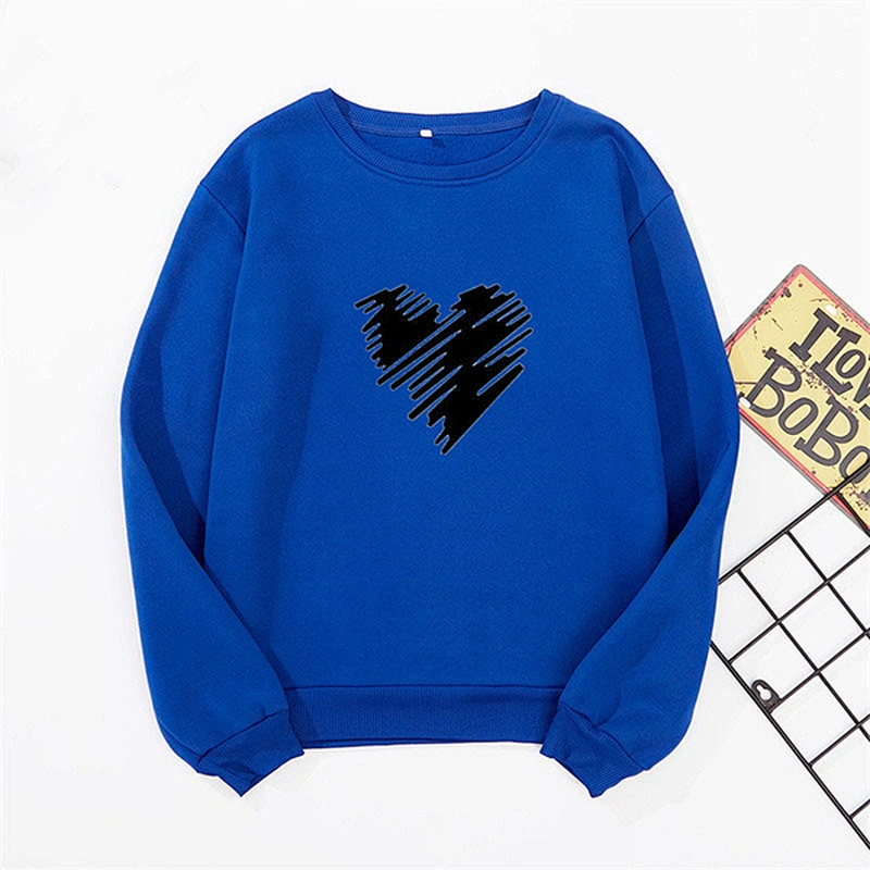women's casual pullover printed pattern sweatshirt