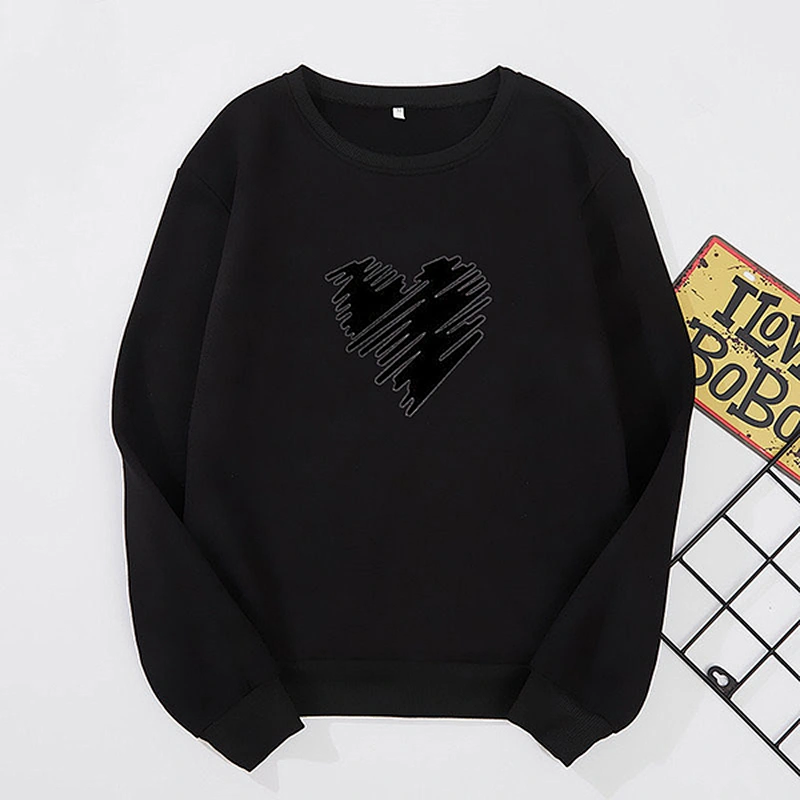 women's casual pullover printed pattern sweatshirt