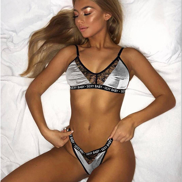 women's casual lace embroidery sexy lingerie