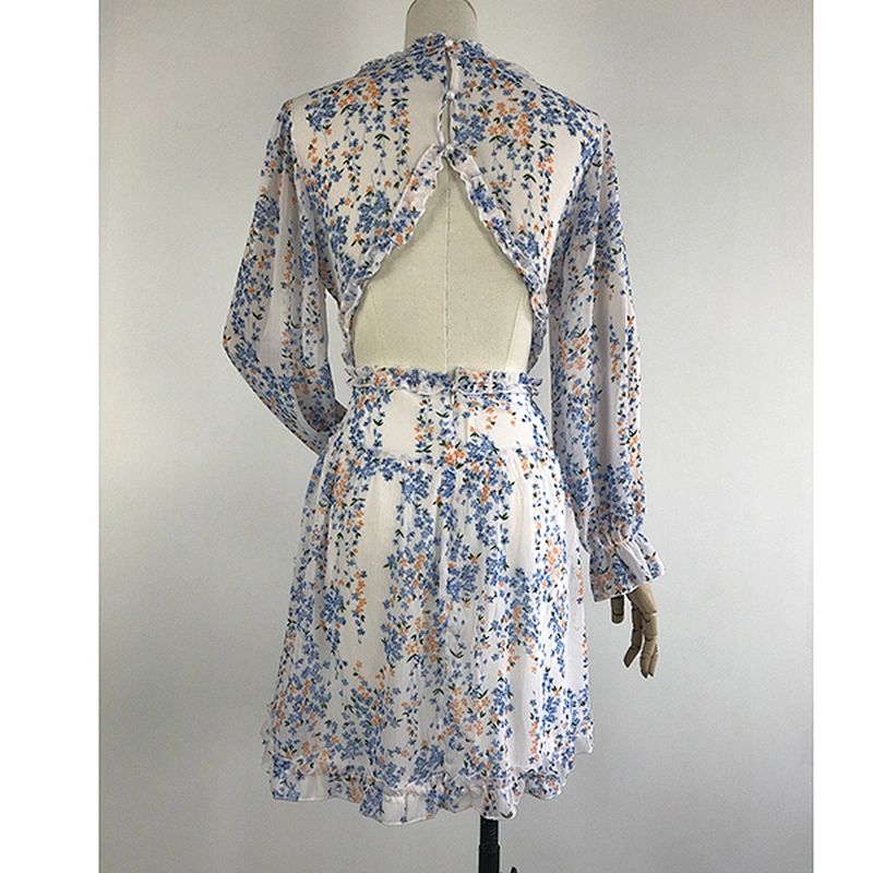 women's fashion casual printed dress